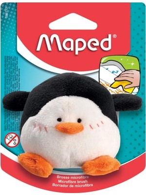Maped Peluş Beyaz Tahta Silgisi Penguen Blister (1 Adet) 586110