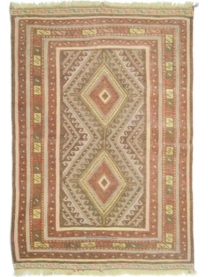 Kilim Co. El Dokuma Vintage Afgan Muşvani Kilim 75X115 cm (0.86 M²)