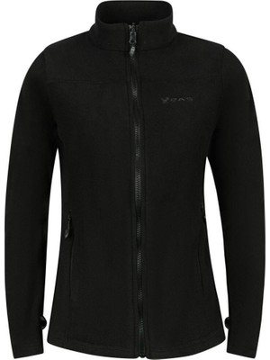 2AS Cara Kadın Tam Fermuarlı Ince Polar Sweatshırt