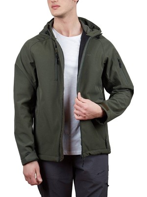 Alpinist Peak Softshell Erkek Outdoor Mont Haki