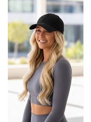 GK Gamzelirenklerim Luxury Fashion&Accessories Nakış Logolu Kadın Baseball Şapka Ayarlanabilir Spor Günlük Cap (Aloyazılı)