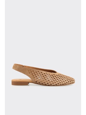 Elle Naturel Deri Kadın Günlük Ayakkabı