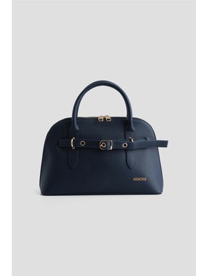 Armine Çanta Pia Deri 25YD7420 Lacivert