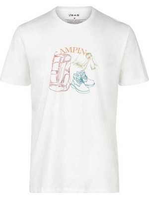 2AS Alex Baskılı Erkek Sıfır Yaka  T-Shirt