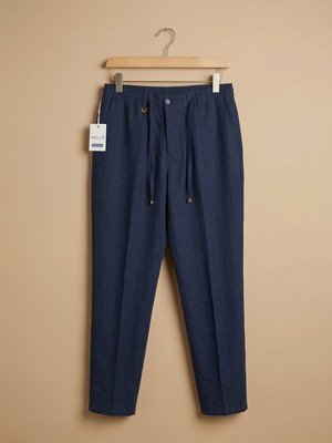 Kastrioti Regular Fit Jogger Keten Pantolon