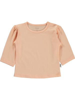 Civil Baby Düz Basic 6-18 Ay Sweatshirt - Pudra