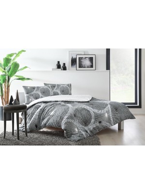 Trend Movira Çift Kişilik Ranforce Nev Takımı Sparkle Gri