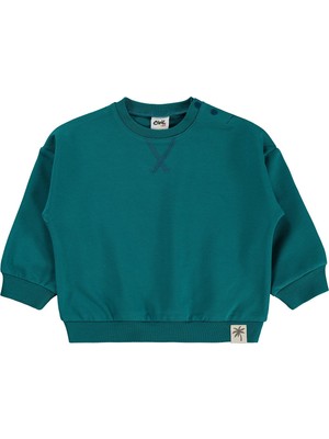 Civil Baby Basic 6-18 Ay Sweatshirt - Yeşil