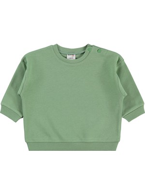 Civil Baby Basic 3-18 Ay Sweatshirt - Haki