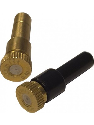 Sismist 4-20 Bar Pirinç Sisleme Nozulu 6mm Jaklı 0.2mm-0.8mm