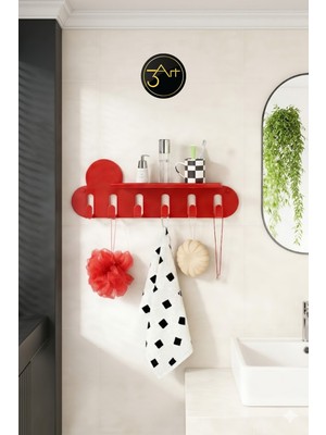 Duvar Askılığı ve Raf - Banyo & Mutfak Organizer, Havlu ve Aksesuar Askısı