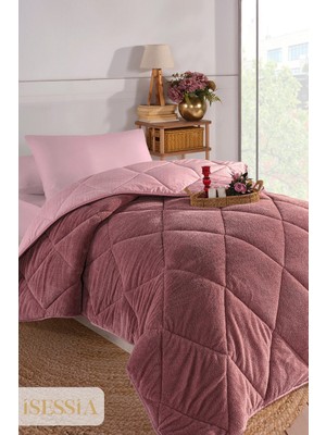Isessia Veloria Wellsoft Tek Kişilik Yorgan Çift Taraflı | Ultra Yumuşak 4 Mevsim Konfor | 155X215 cm