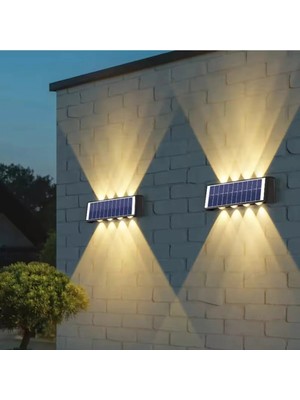 Cata Güneş Enerjili LED Aplik CT-8010 - Solar Enerjili Bahçe Aydınlatma
