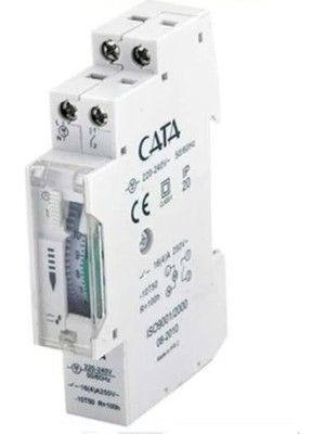 Cata Otomat Tipi Zaman Saati CT-9184 Yüksek Dayanıklılık Özelliği ile Kolay Montaj
