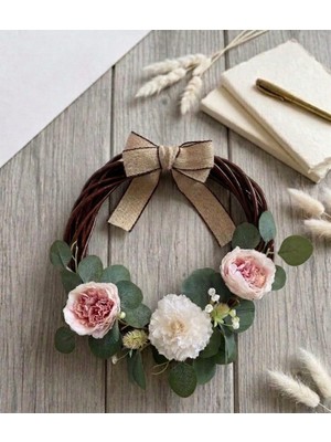 Paketa Bohem Elde Yapılmış Duvar Dekoru ve Kapı Süsü