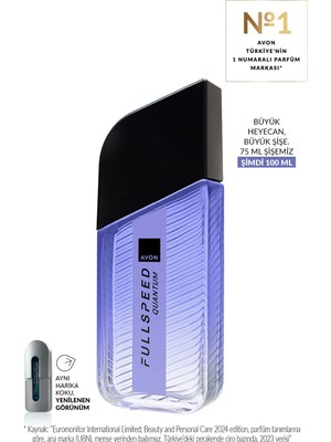 Avon Full Speed Quantum Erkek Parfüm Edt 100 Ml.