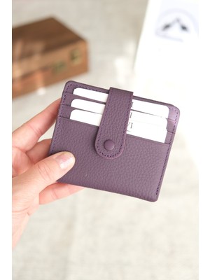Norvi Leather Çıtçıtlı Çok Bölmeli Yatay Hakiki Deri Cüzdan 1185