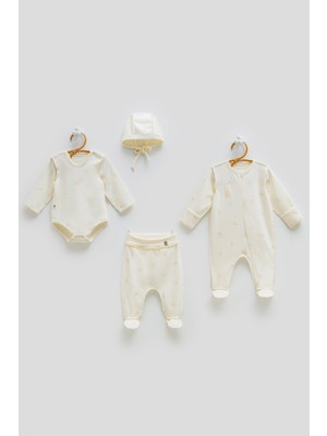 Caramell Cosy 4\'lü Hastane Çıkışı - Ekru