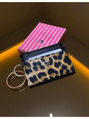 Ges Shop Kadın Kartlık Anahtarlık Detaylı Cüzdan