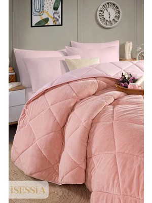 Isessia Veloria Wellsoft Çift Kişilik Yorgan Çift Taraflı | Ultra Yumuşak 4 Mevsim Konfor | 195X215 cm