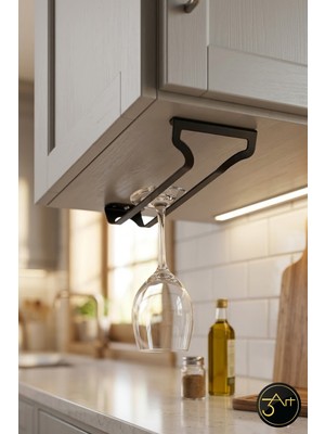 Şarap Kadeh Askılığı – Mutfak ve Bar Için Şık ve Dayanıklı Kadeh Rafı