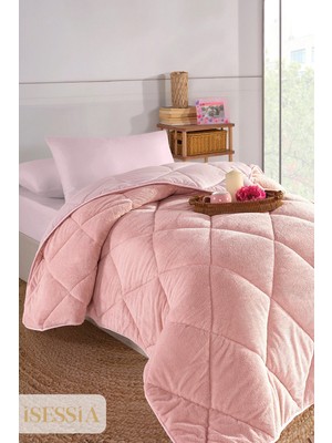 Isessia Veloria Wellsoft Tek Kişilik Yorgan Çift Taraflı | Ultra Yumuşak 4 Mevsim Konfor | 155X215 cm