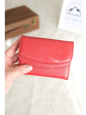 Norvi Leather Bozuk Para ve Bol Kartlık Bölmeli Hakiki Deri Küçük Kadın Cüzdanı 1181