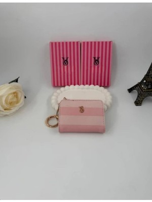 Ges Shop Kadın Kartlık Anahtarlık Detaylı Cüzdan