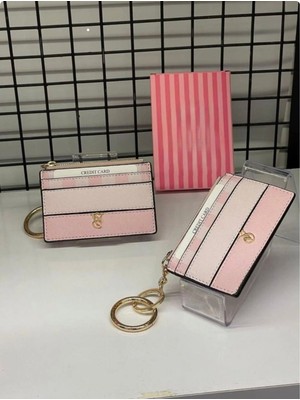 Ges Shop Kadın Kartlık Anahtarlık Detaylı Cüzdan
