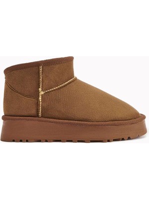 Sefayol Lavern Taba Kürklü Mini Kadın Bot