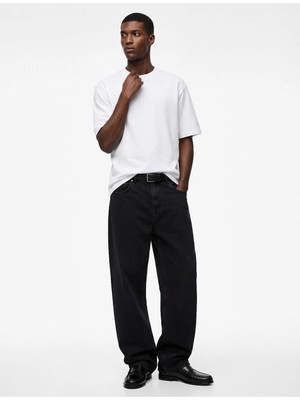 Koton Beyaz Erkek Regular Fit Bisiklet Yaka Pamuklu Basic Kısa Kollu Tişört Model Kodu: 6SAM10011MKBEYAZ