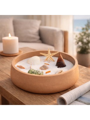 Pure Design Büyük Tabak Soya Wax Mum