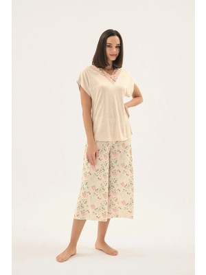 Sevim 17696 Kadın Kısa Pijama Takım