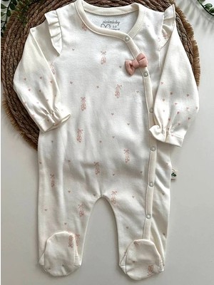Ciccim Baby Tulum Patikli Ballerine Tale Ekru