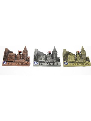 MiraLive Metal Istanbul Temalı Yöresel Magnet Model 3