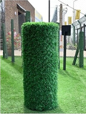 Msy Garden Fenc Dekoratif Çim Çit Paneli 50 cm x 7 mt - Bahçe Duvarı Gizleme ve Gölgelik Yapay Sarmaşık Panel