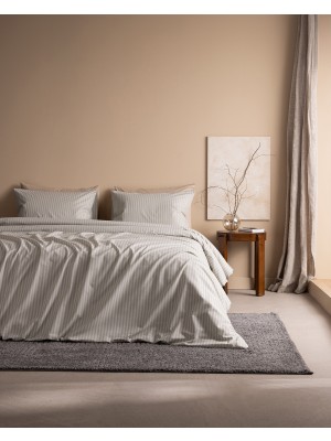 Madame Coco Absolon Çift Kişilik Pamuklu Çarşaflı Baskılı Nevresim Takımı - Yeşil