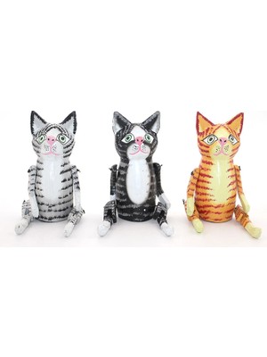 MiraLive Ahşap Sallanan Kedi