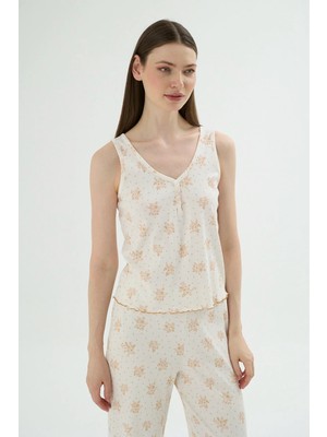 Sevim 17794 Kadın Geniş Askılı Pijama Takım
