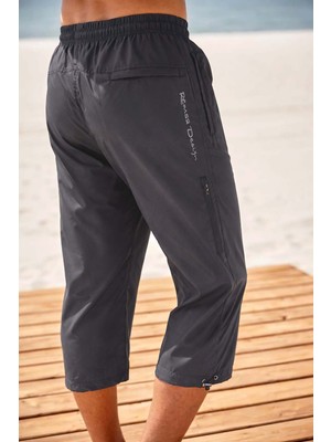 Remsa Mayo Remsa Erkek Havuz Deniz Uzun Kapri Şort Mayo Rks-01 Antrasit