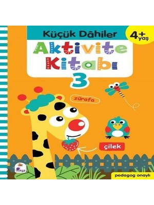 Küçük Dahiler Aktivite Kitabı 3 (4+ Yaş)