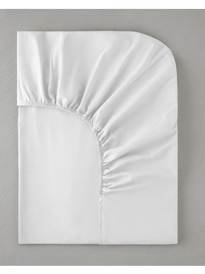 English Home Beyaz Unisex Novella Premium Soft Cotton Tek Kişilik Plus Lastikli Çarşaf 120X200 cm Beyaz Model Kodu: 10051878003BEYAZ