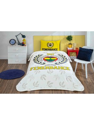 Taç Lisanslı Palamut Tek Kişilik Pamuk Pike Takımı