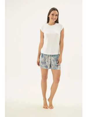 Sevim 17485 Kadın Şort Takım