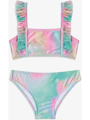 Penti Renkli Kız Çocuk Magic Mist Bandeau Bikini Takımı