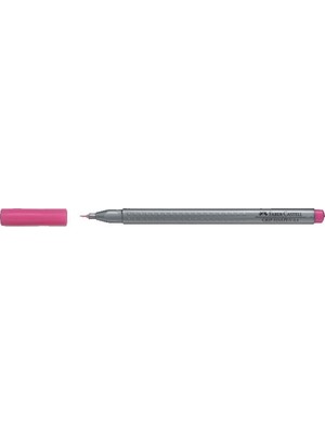 Faber-Castell Grip Finepen Keçe Uçlu Kalem 0,4 Mm Pembe 151619 (10 Lu Paket)