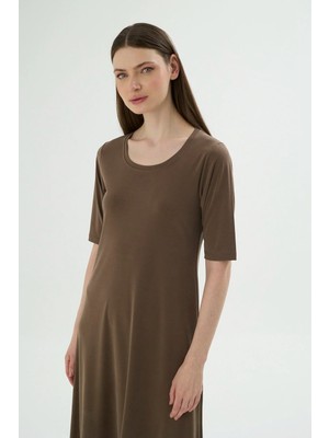 Sevim 17824 Kadın Uzun Gecelik