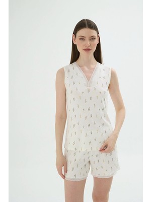 Sevim 17815 Kadın Şort Takım