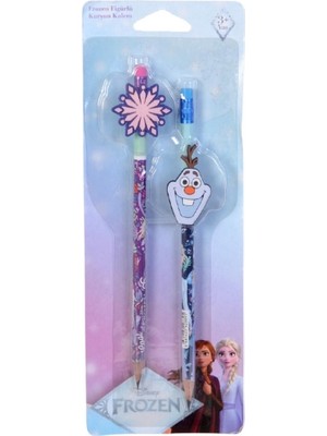 Frozen Figürlü Kurşun Kalem Seti 2 Li Paket Cool-Letgo