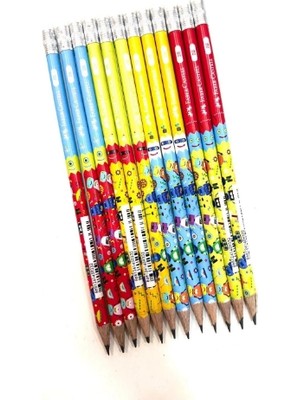Faber-Castell Kurşun Kalem Silgili Robot 2B 5244 000072 (72 Li Paket)